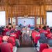 Anggota Komisi VI DPR RI Fraksi PDI Perjuangan, Adisatrya Suryo Sulisto saat sosialisasi dengan mengusung tema "Sektor Konstruksi, Membangun Negeri Membangun Masyarakat” di Kantor Kecamatan Sumpiuh Kabupaten Banyumas. (ISTIMEWA)