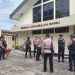 Sat Samapta Polresta Cilacap melaksanakan penyisiran gereja yang akan digunakan umat Nasrani untuk ibadah Jumat Agung, salah satunya di Gereja Kerasulan Baru. (ISTIMEWA)
