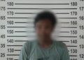 Tersangka HA yang kepergok curi aki kapal nelayan di tambatan Kaliyasa. (ISTIMEWA)
