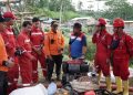Kilang Cilacap kerahkan tiga Unit Pompa Air untuk mendukung evakuasi penambang Emas di Banyumas. (ISTIMEWA)