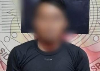 UH, pria asal Karangpucung tersangka kasus pencabulan terhadap anak dibawah umur ditangkap Satreskrim Polresta Cilacap. (ISTIMEWA)