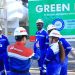 Delegasi dari Rising Petroleum dan PetroSA (South Africa) saat mengunjungi Green refinery Cilacap. (ISTIMEWA)