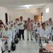 Pejabat Pembuat Komitmen, Purwanto dari Tim Verifikator Pogram Kecakapan Kerja (PKK) Direktorat Kursus dan Pelatihan, Ditjen Pendidikan Vokasi Kementerian Pendidikan, Kebudayaan, Riset, dan Teknologi (Kemendikbudristek) RI, mengunjungi Lembaga Kursus dan Pelatihan (LKP) Citra, Cilacap. (ISTIMEWA)