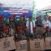 Momen 26 Prajurit Kopassus saat dijamu oleh Ethos Kreatif Indonesia mewakili orang tua yang tak hadir saat pembaretan di Nusakambangan. (Wagino/CILACAPMEDIA)