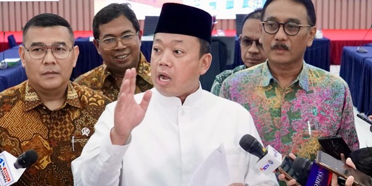 Menteri Agraria dan Tata Ruang/Kepala Badan Pertanahan Nasional (ATR/BPN), Nusron Wahid, menanggapi isu yang menyebutkan bahwa Sertipikat Elektronik tidak aman. (ISTIMEWA)