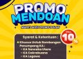 Promo Spesial Mendoan Diskon 10%.
