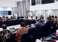 Menteri ATR/BPN Nusron Wahid, membuka kegiatan Kick-off and Opening of Integrated Land Administration and Spatial Planning Project (ILASPP) Implementation Support Mission, di Kantor Kementerian ATR/BPN, Jakarta. (ISTIMEWA)