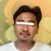 Tersangka DT (30), warga Kelurahan Tegal Kamulyan, Cilacap Selatan, tak bisa mengelak saat digeledah polisi kedapatan menyimpan sabu. (ISTIMEWA)