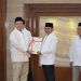 Menteri ATR/Kepala BPN, Nusron Wahid, dalam kegiatan Peluncuran Integrasi Data Pertanahan dan Perpajakan sekaligus Penyerahan Sertipikat Hak Pakai dan Wakaf yang berlangsung di Kantor Wali Kota Tangerang, Rabu (30/04/2025). (ISTIMEWA)