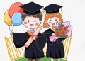 Ilustrasi wisuda jenjang Pendidikan TK.