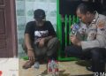 Seorang yang sedang kedapatan mabuk diamankan anggota jajaran Polsek Cipari, Polresta Cilacap. (FOTO : ISTIMEWA)