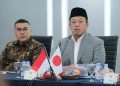 Menteri ATR/BPN, Nusron Wahid, resmi membuka rapat perdana Joint Coordinating Committee (JCC) untuk proyek Capacity Development for Land Development Policy Making and Land Bank Management Improvement (LANDLAB), di Kementerian ATR/BPN, Jakarta, Rabu (14/05/2025). (FOTO : ISTIMEWA)