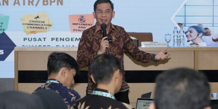 Pelatihan Strategi Komunikasi di Lingkungan ASN Kementerian ATR/BPN pada Rabu-Kamis, 21-22 Mei 2025. (FOTO : ISTIMEWA)