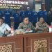 Kabag Ops Polresta Cilacap, Kompol Totok Nuryanto, saat gelar tersangka dan barang bukti di Mapolresta Cilacap, Rabu (28/5/2025).