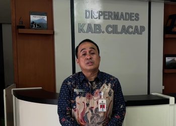 Kepala Dispermades Cilacap, Bintang Dwi Cahyono menjelaskan terkait inpovasi proyek perubahan program "BASO". (CILACAPMEDIA/Wagino)