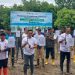 GM Pelindo bersama pihak terkait melakukan penanaman 29.000 bibit tanaman mangrove di Jagapati Kelurahan Kutawaru, Cilacap Tengah. (CILACAPMEDIA/Wagino)