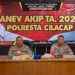 Polresta Cilacap menggelar rapat Analisa dan Evaluasi AKIP 2025 di Aula Rupatama. (ISTIMEWA)