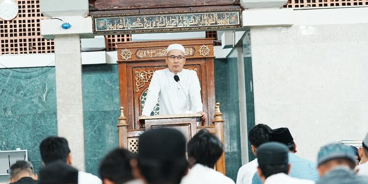 General Manager Kilang Cilacap, Wahyu Sulistyo Wibowo menyampaikan pesan reflektif tentang makna Ramadan sebagai momentum kembali kepada jati diri